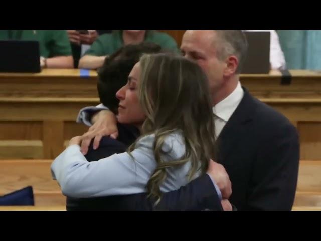 THE Moment the Verdict Is Read!