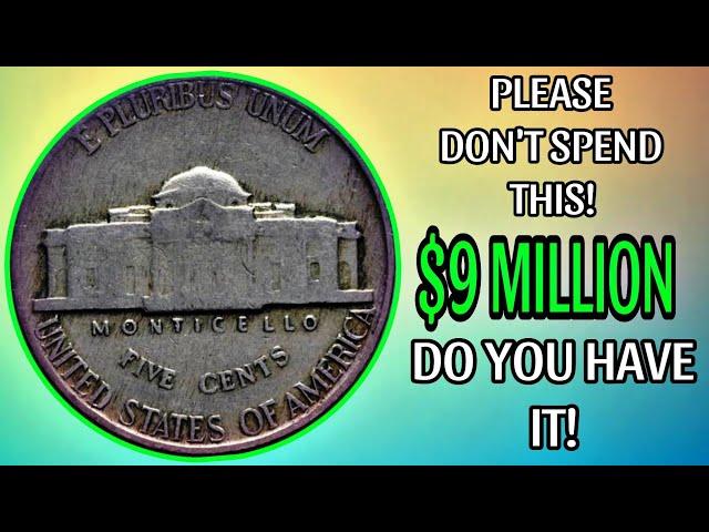 Rare Monticello Jefferson Nickels Worth Big Money Coins That Could Make You a Millionaire!