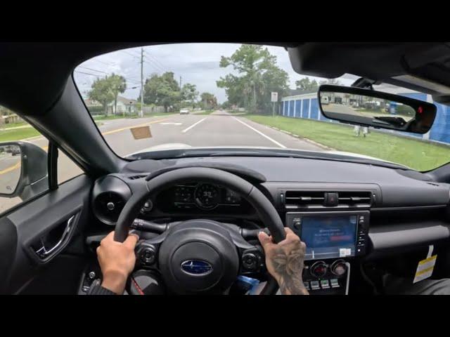 2024 SUBARU BRZ MANUAL POV DRIVE