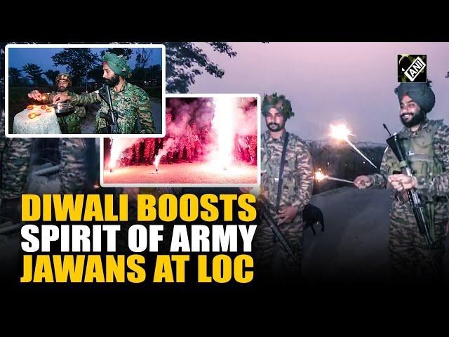 With songs and dance, Indian Army soldiers celebrate Diwali with enthusiasm at LoC