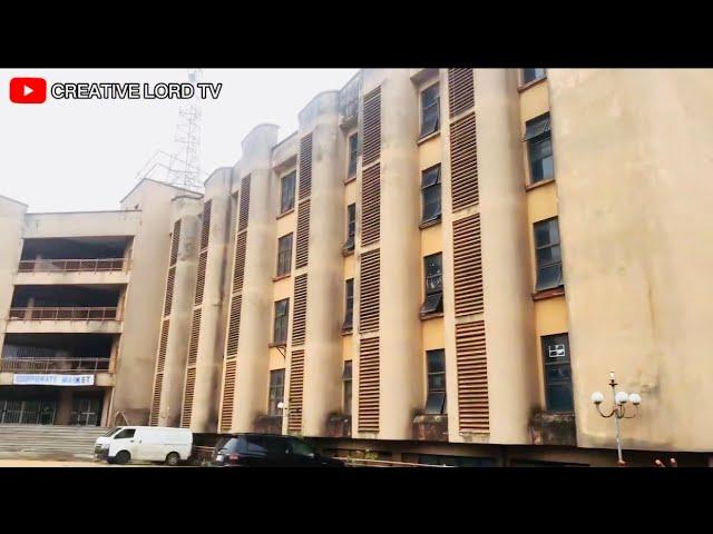 Multi billion naira shopping mall abandoned in the heart of Onitsha…