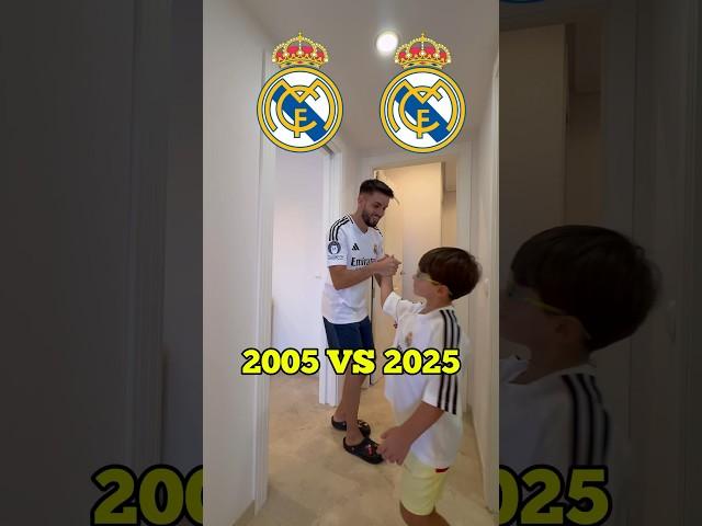 Real Madrid 2005 vs Real Madrid 2025 (Comparando Plantillas) #realmadridfans #viniciusjr #ronaldo