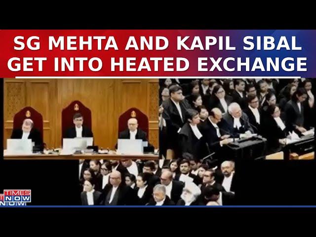 SG Mehta And Kapil Sibal Get Into Heated Exchange During Supreme Court Hearing On Kolkata Horror