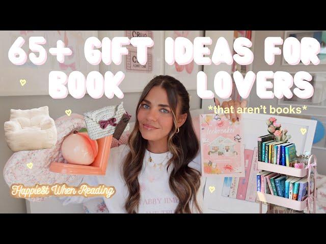 65+ gift ideas for book lovers!!  *that aren't books*