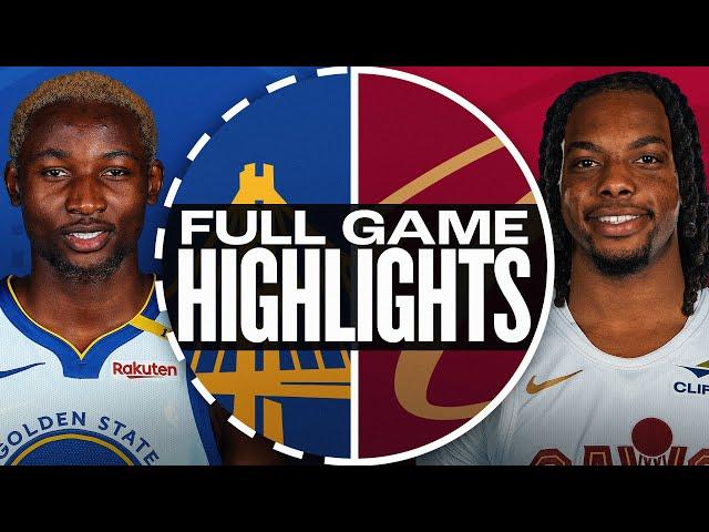 WARRIORS at CAVALIERS | FULL GAME HIGHLIGHTS | November 8, 2024