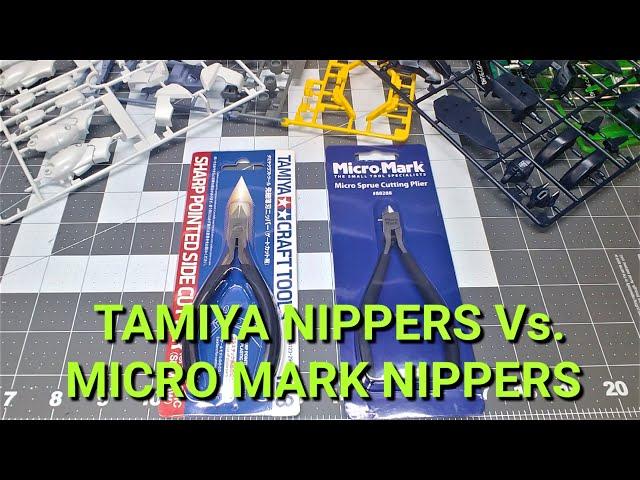 Tamiya Nippers Vs. Micro Mark Nippers - Hobby Tool Review