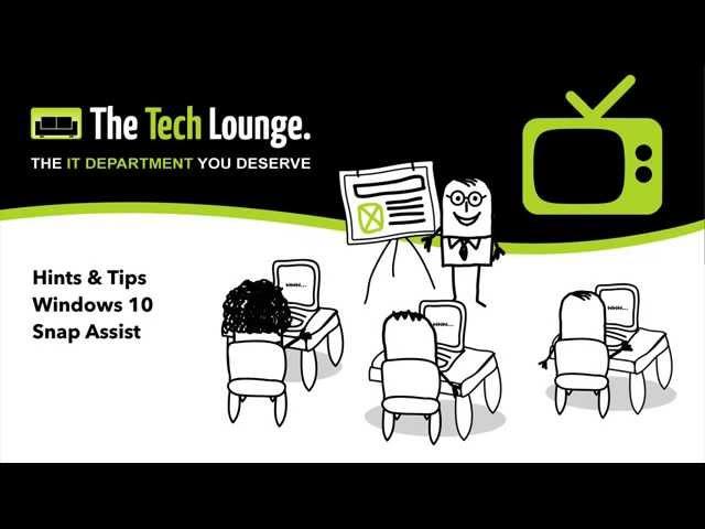 Hints & Tips : Windows 10 : Snap Assist