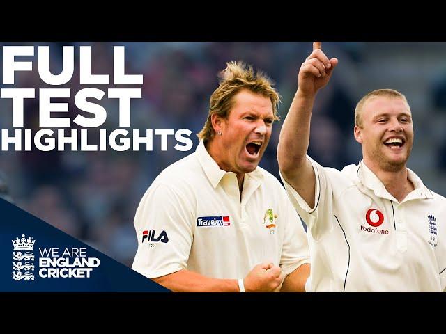 England Win By 2 Runs In An All Time Classic | England v Australia Full Test HIGHLIGHTS - 2005 Ashes