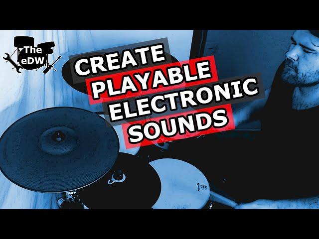 Roland TD-50 | How To Create "Natural" Electronic Sounds | Tutorial - The eDrum Workshop