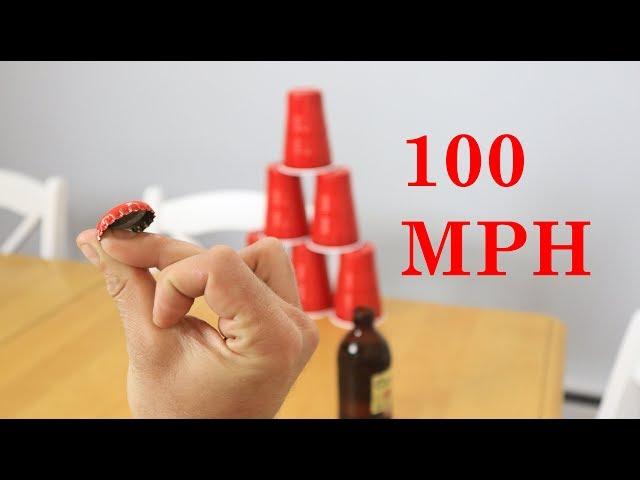 How to Shoot A Bottle Cap with Snap Of Fingers Tutorial. Johnny Lawrence bottle cap trick