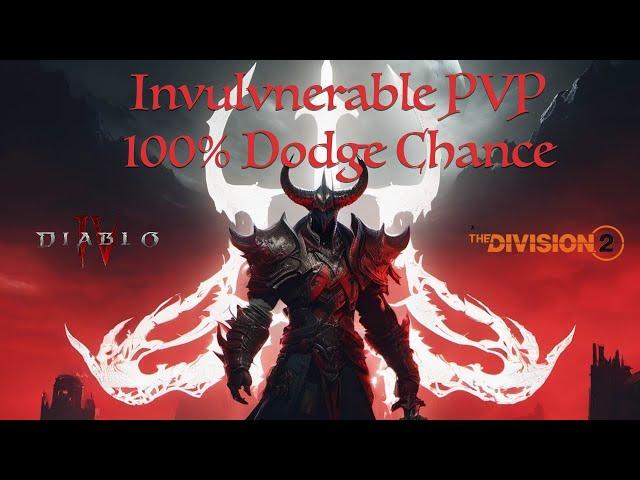 Invulnerable PvP Diablo Build - 100% Dodge Chance | Division2 vs Diablo 4 Comparison