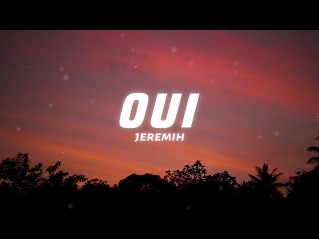 Jeremih  - oui (Lyrics) there's no we without you and i