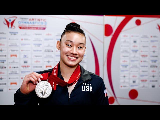 Leanne Wong (USA) - Interview - 2021 World Championships - All-Around Final