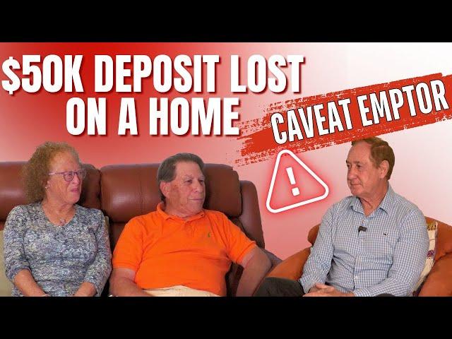 Caveat Emptor: $50K Deposit Lost On A Home | A Testimonial From The Villages, FL