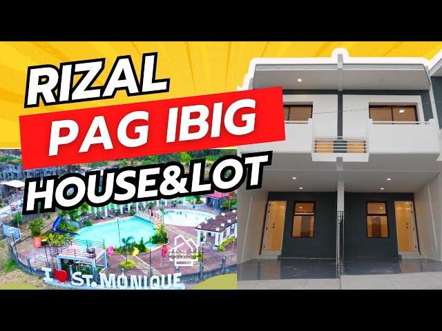 PAG IBIG HOUSE AND LOT IN RIZAL NEAR MANILA