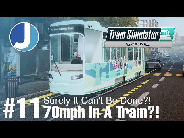 70mph In A Tram? You're Joking! | Tram Simulator Urban Transit | Angel Shores | Episode 11