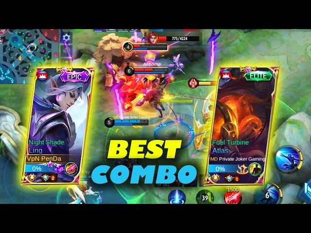 WTF DAMAGE!! LING  COMBO ATLAS! | LING GAMEPLAY ~Noling Gaming