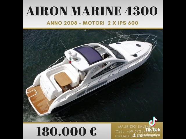 Airon Marine 4300 Hard Top #forsale #boats #gisalnautica #yacht #nautica #barcheusate