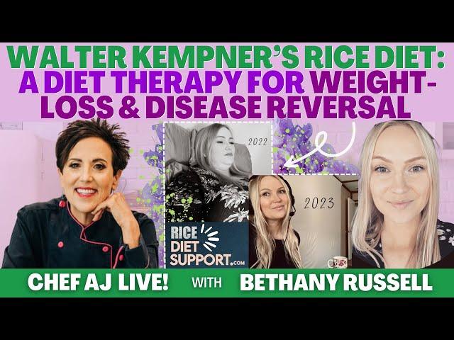 Walter Kempner’s Rice Diet: A Diet Therapy for Weight-Loss & Disease Reversal with Bethany Russell