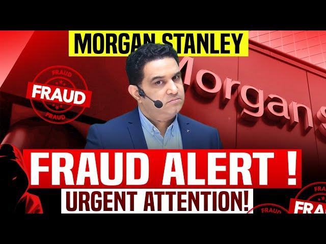 Scam Alert! Is Morgan Stanley doing such a Fraud ? | Stock Market Fraud Alert @realscalpervipul