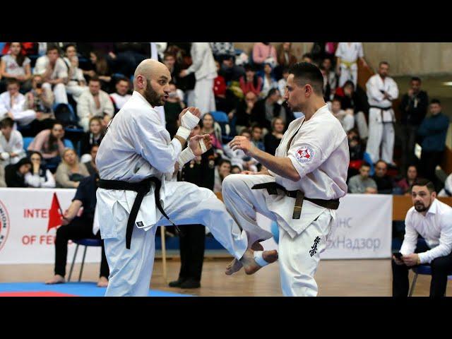 Sergey Plekhanov vs Zsolt Zsiga / Сергей Плеханов vs Золт Джига. Kyokushin Profi 2019