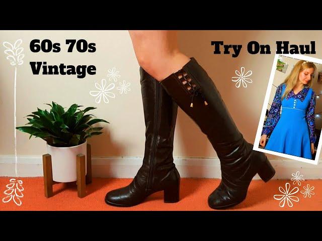 60s & 70s Vintage Try On Haul // Clothing, Accessories, Jewellery // May 2019