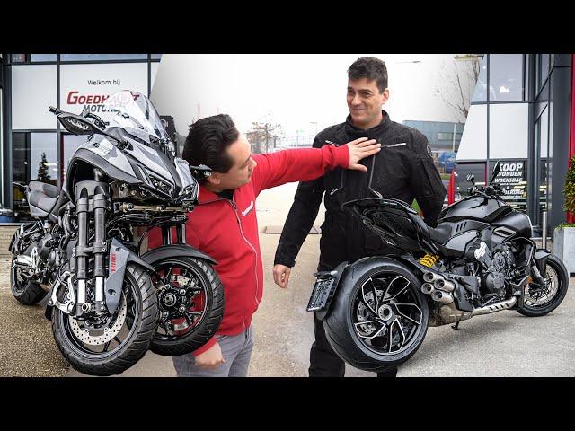 Ducati Diavel V4 | Hoe Maak Ik Mijn Motor Klaar? | Yamaha Niken | Waterdicht Bering | Aflevering #2