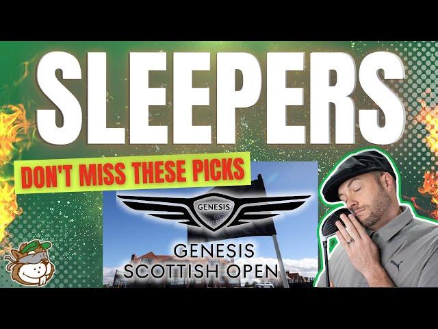 DFS Sleepers: Uncovering Hidden Gems at the Scottish Open 2023!