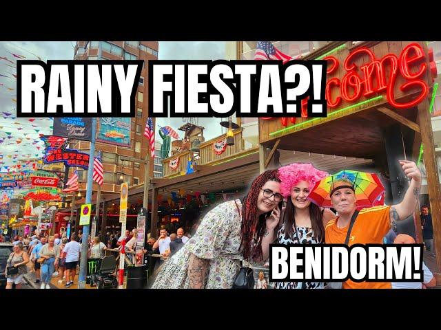 Benidorm - Will the RAIN spoil the FIESTAS 2024???