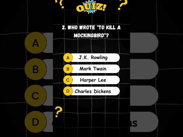 Who wrote To Kill a Mockingbird?