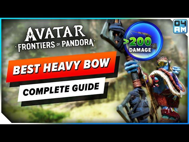 The BEST Heavy Bow in Avatar Frontiers of Pandora  - Complete So'lek Survivor Heavy Bow Guide