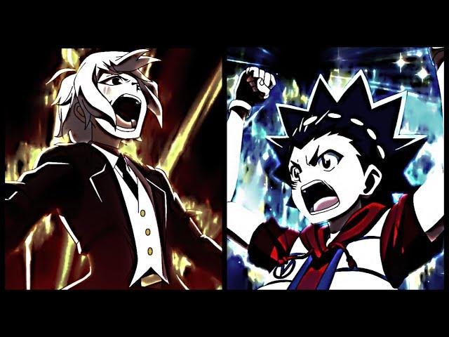 Valt vs Shu (Beyblade Burst Quadstrike)