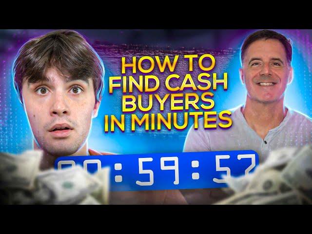 How to Find Cash Buyers in MINUTES!! | Wholesaling Real Estate