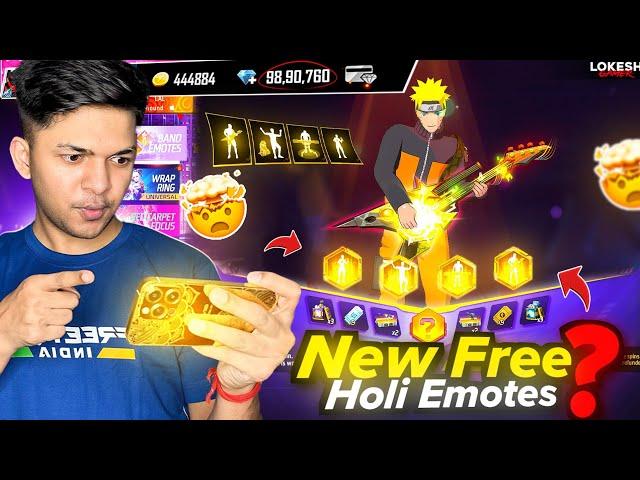 Free Fire New First Evo Emotes Event Worth 20,000 Diamonds 