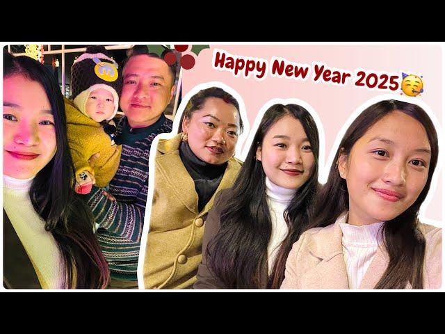 Happy New year 2025 🫶| Dinner with my small family️| @sapanaprasantgurung ||Vlog 5||