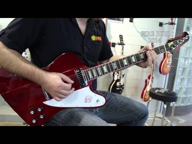 Gibson 2014 FireBird Play Through ~ Big Music Shop