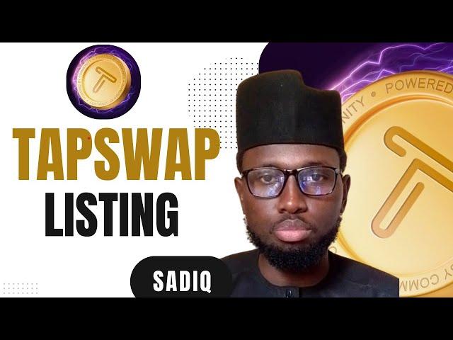 TAPSWAP TO BE LISTED ON TON BLOCKCHAIN.