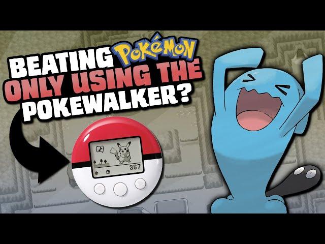 HOW EASILY CAN YOU BEAT POKEMON HG/SS WITH ONLY POKEWALKER POKEMON?