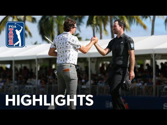 Highlights | Round 4 | Sony Open | 2025