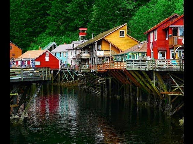 Ketchikan, Alaska (Creek Street and Cape Fox Hill Tram)