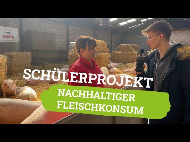 Schülerprojekt für nachhaltigen Fleischkonsum