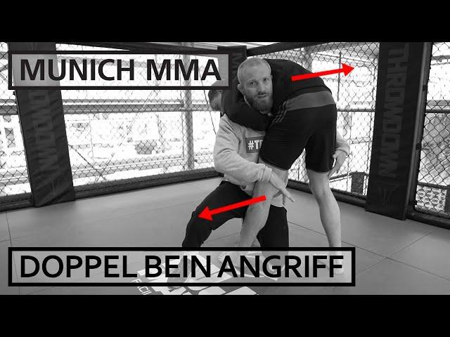 Beende den Double Leg Takedown im MMA und BJJ erfolgreich