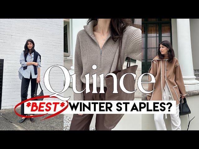 Quince Review: Top Picks for Winter (Trying on 25+ Items)