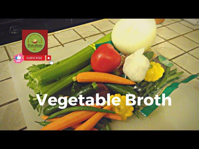 Easy Delicious Homemade Vegetable Broth Recipe! By Letitia Montoya