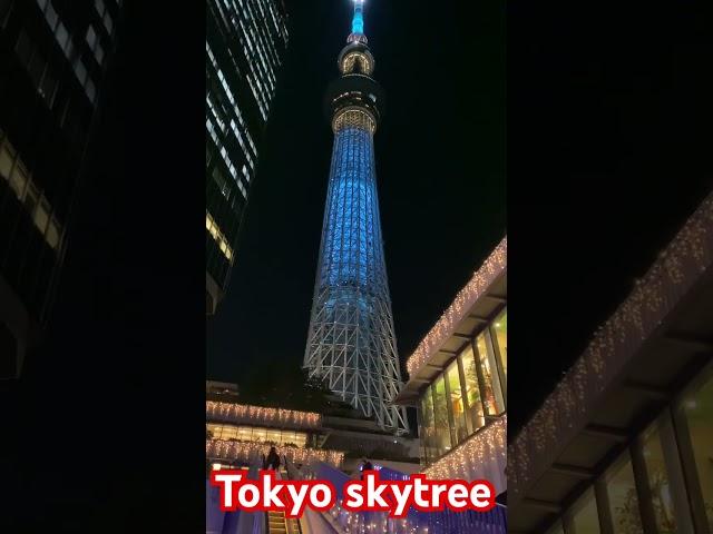 A Must visit place in tokyo Tokyo Skytree #4k #4kvideo #cuocsongomy #tokyoskytree