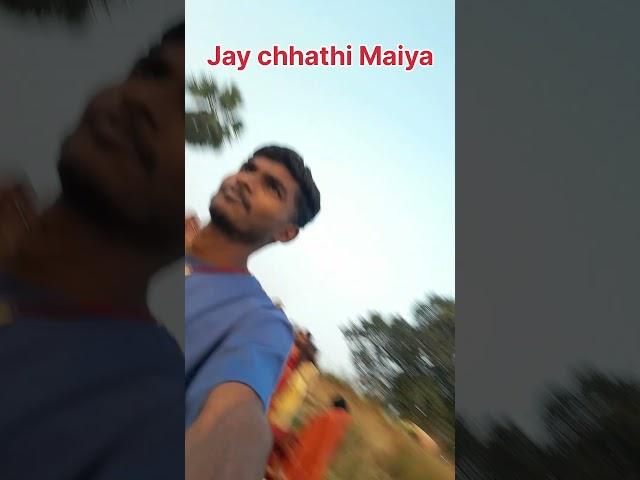 My village ke chhath ghat  Jay chhathi maiya  #ravibkohlivlogs #bhaktisong #viralvideo