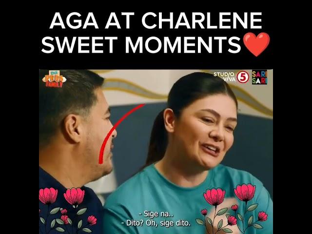OMG! AGA SWEET KISS KAY CHARLENE JOLLY AT SWEET COUPLE. #atashamuhlach #shorts #short