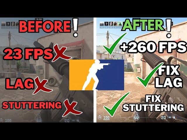 Unlock INSANE FPS in CS2!  Fix Lag & Drops NOW!