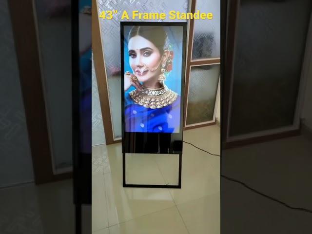 ThinPC 43” A Frame Digital Standee with signage software