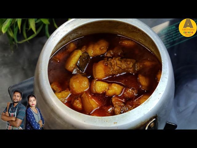 Oily Spicy Pork Curry In Pressure Cooker | Easy Pork Curry Recipe For Beginners | Pork Recipe